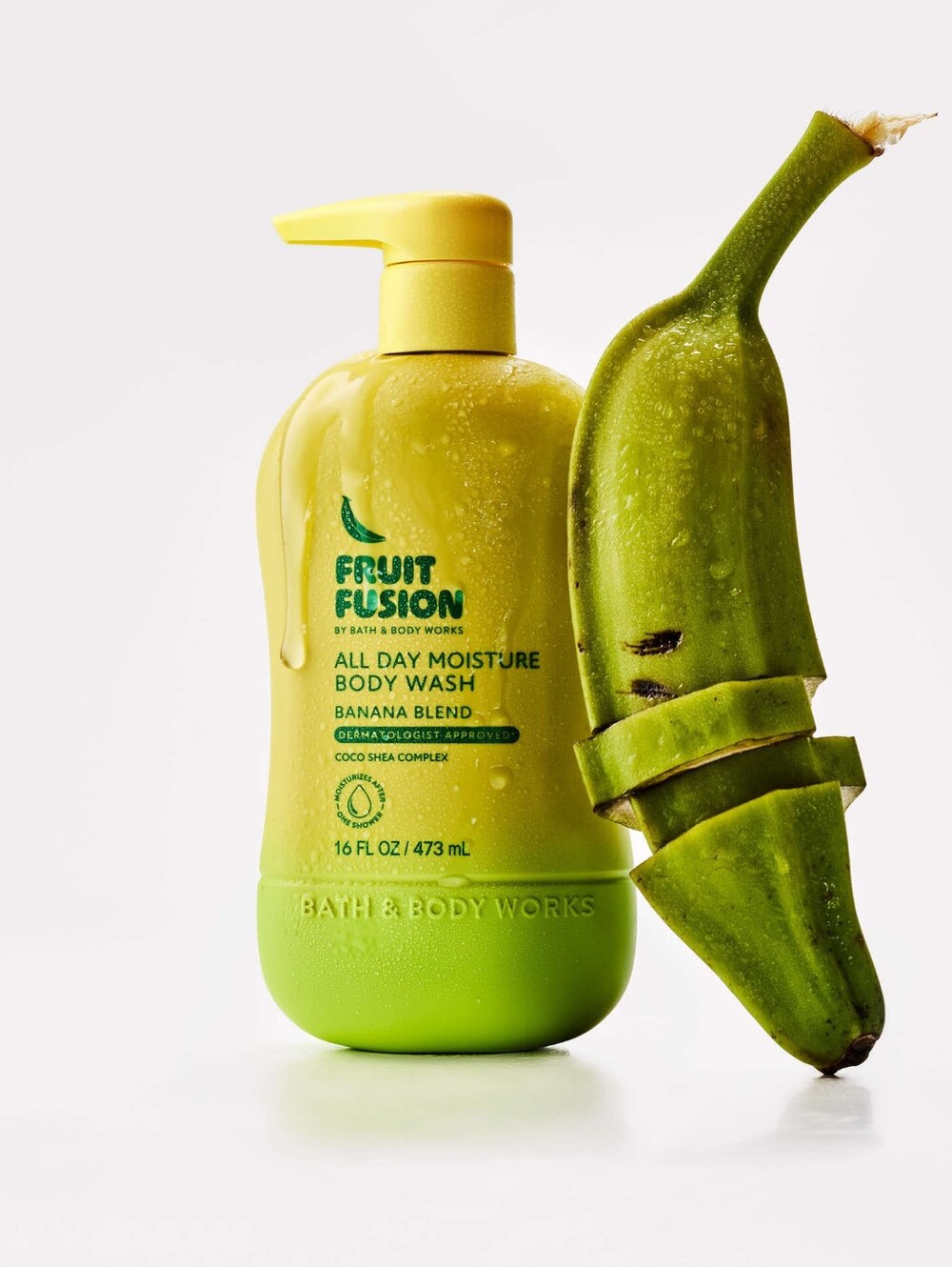 (2) Bath & Body Works Fruit Fusion Banana Blend Body Wash - Picture 2 of 4